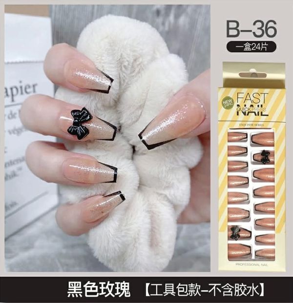 Fake nail 24 pcs