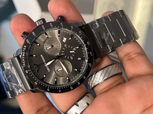 ARMANI CH MATT BLK GREY