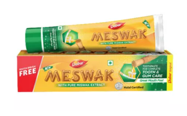 Dabur Meswak Toothpaste (Free Toothbrush) 200 gm