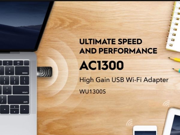 Cudy WU1300 AC1300S – High-Speed Dual Band USB Wi-Fi Adapter