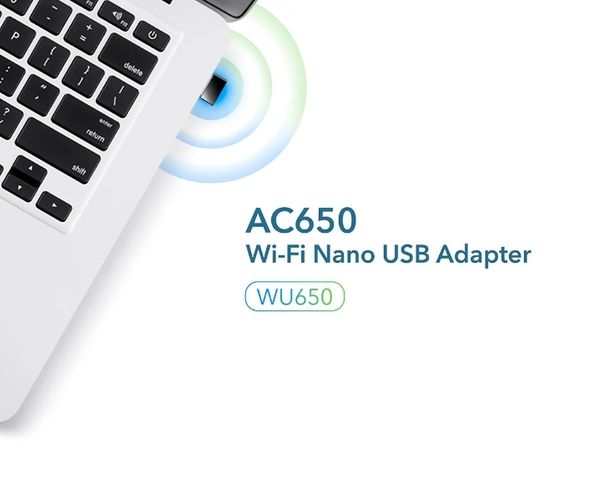 Cudy WU650 – Mini Dual Band Wireless USB Adapter (650Mbps)