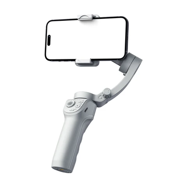 Selfie Stick 3 Axis Gimball Stabilizer For Mobile Phone With Adjustable Fill Light 8 Gimbal Modes