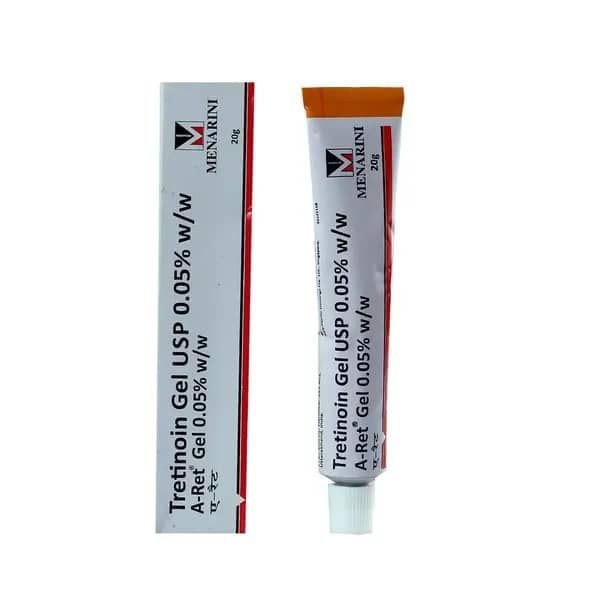 A RET 0.05% GEL 20GM (Tretinoin Gel USP 0.05% w/w)
