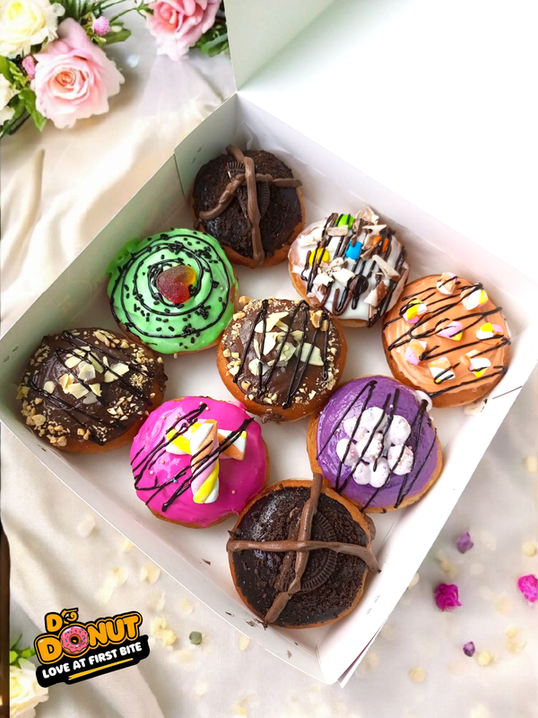 7 flavours bomboloni box