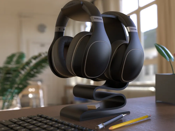 Dual Headphone Stand