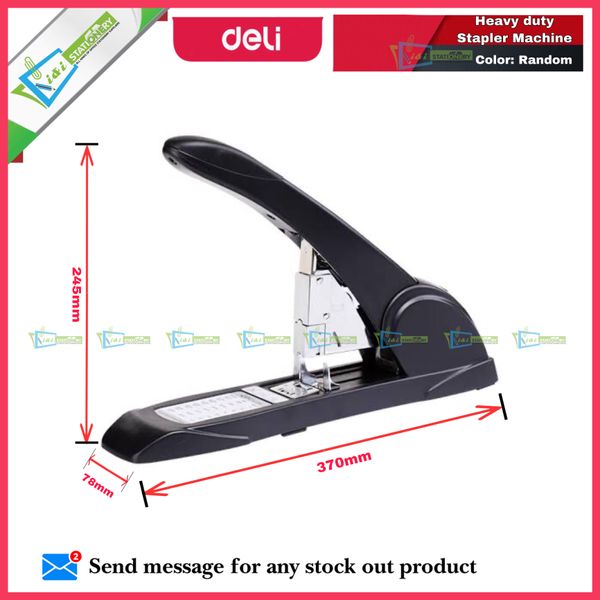 Deli Heavy Duty Stapler Machine E0395 210sheets random color