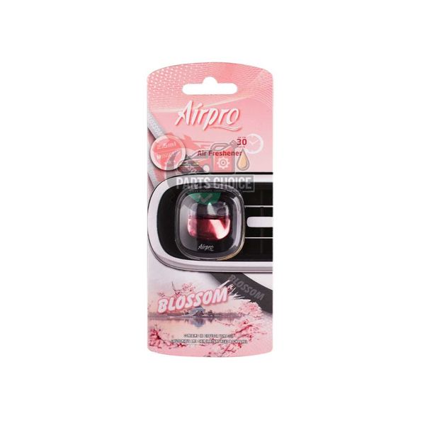 AIRPRO BLOSSOME MINI VENT CLIP CAR AIR FRESHENER 2.5ML