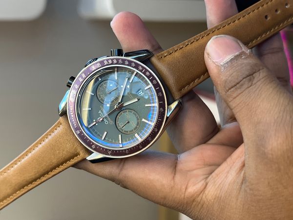 OMEGA SPEEDMASTER BUSCUIT BELT