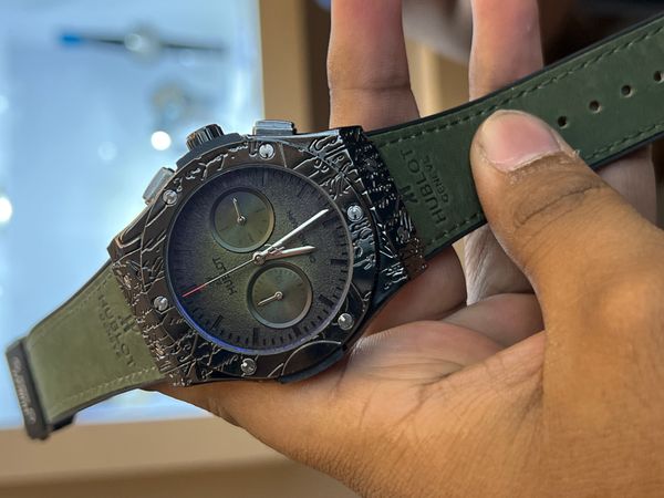 HUBLOT CF SIGNATURE GREEN BLK - SHAJAN