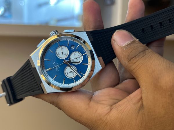 PRX FIBER BELT BLK BLU DIAL