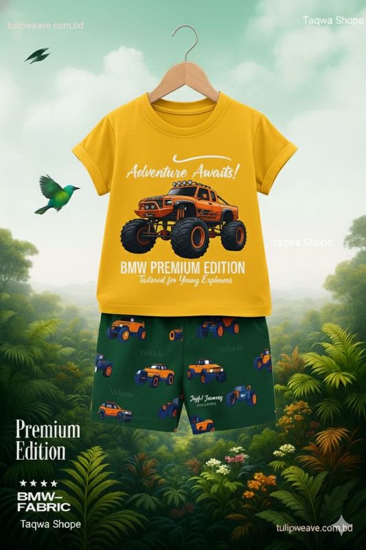 👑🔥Cute Comfort Premium T-Shirt Sets for Your Princes & Princesses!👑