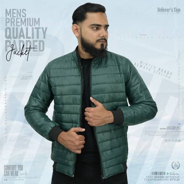 Premium Padding Jacket - Forest Green