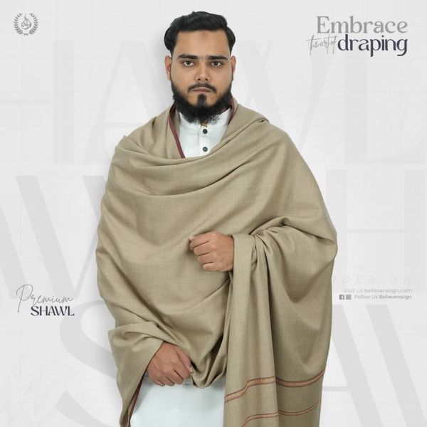 Lohi Pashmina Shawl - Cream