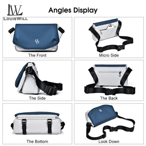 💥LouisWill Men Crossbody Bag - Image 5