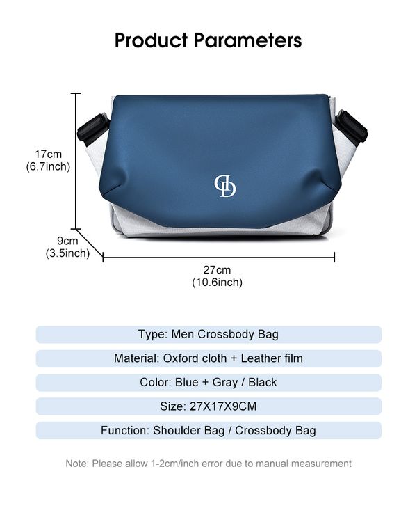 💥LouisWill Men Crossbody Bag - Image 7