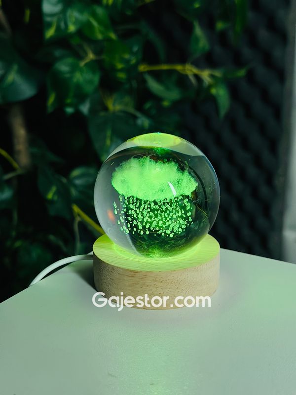3D crystal ball lamp ( Rain variant )