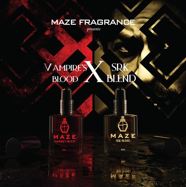 Vampire Blood & SRK Blend 6 mL Combo (Perfume Oil)