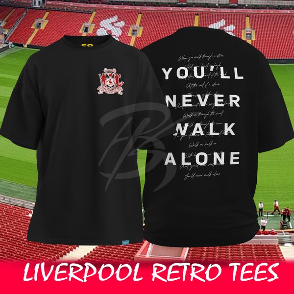 Anfield Echo – Liverpool Retro Oversized T-Shirt