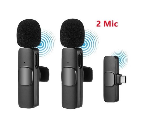 K9 Double Wireless Dual Microphone for Smartphone Type C