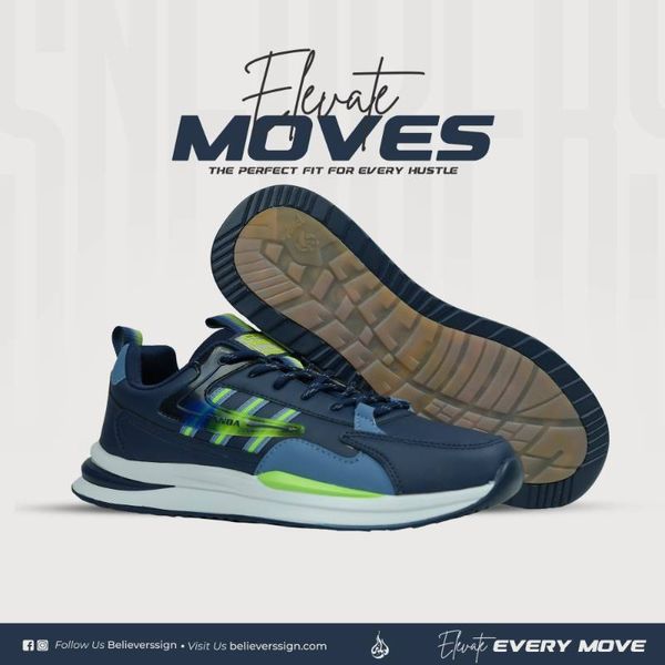 Premium Exclusive Sneakers : Y23131 - Blue