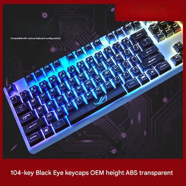 ROG Themed Shinethrough ABS Keycaps Set - 2