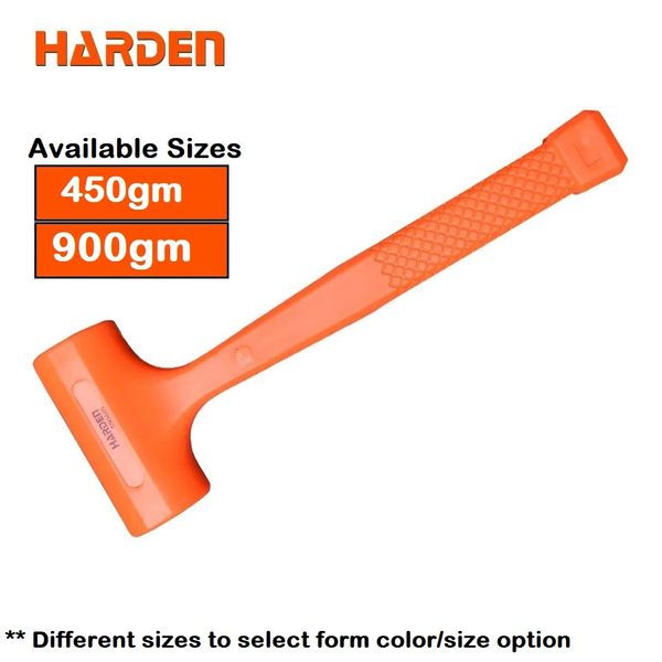 HARDEN Dead Blow Hammer ( 450g | 900g ), Rubber Mallet, Soft Hammer Professional 590445 | 590449