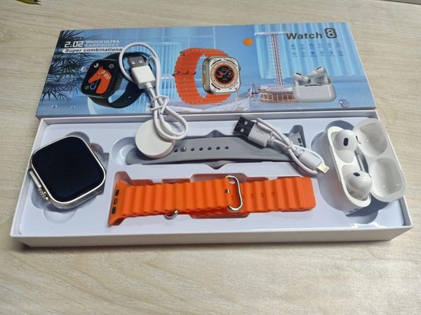 Smart Watch 8 DR-05 – Orange Color