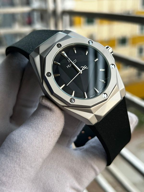 Hublot Orlinski Automatic Titanium Silver Black Dial
