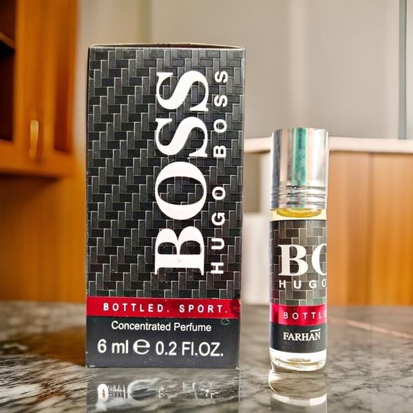 HUGO BOSS by (AL Farhan) Roll on Attar Concentrated Perfume Oil Long Lasting Roll On Fragrance - 6ml
