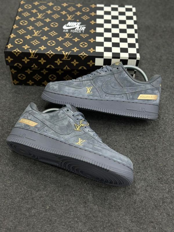 Nike X Air Force 1 Low’ LV “Gray Gold” (1:1)