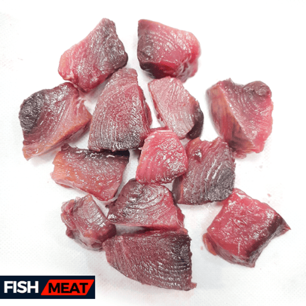 Sea Tuna Fish Cube Cut - 500 gm