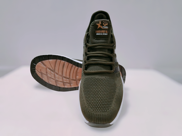 Panda Sneakers For Men-Olive