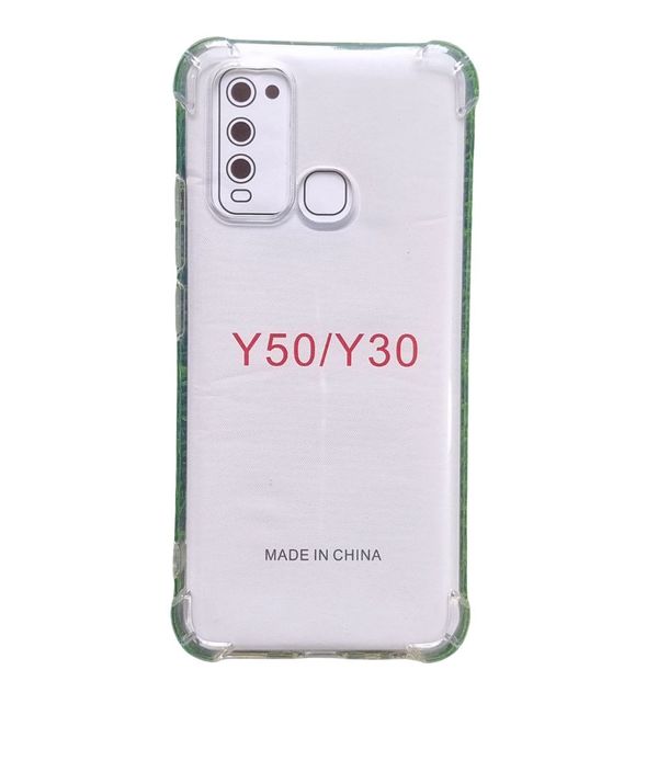 Vivo Y50/Y30 Transparent/Clear Soft silicone Phone Cover