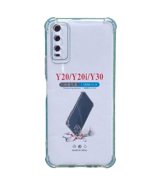 vivo Y20 Transparent/Clear Soft silicone Phone Cover.