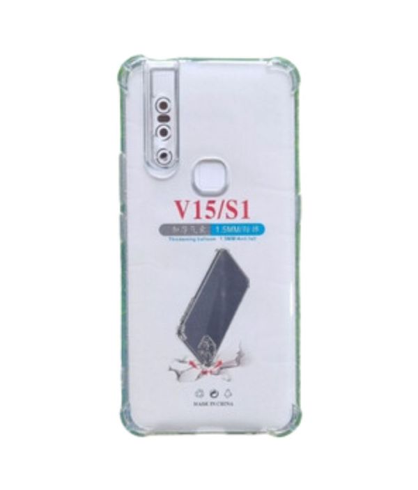 Vivo V15 Transparent/Clear Soft silicone Phone Cover
