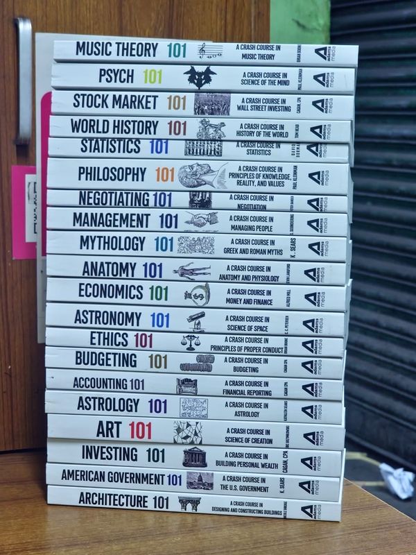 ADAM-101 Series-20 Books