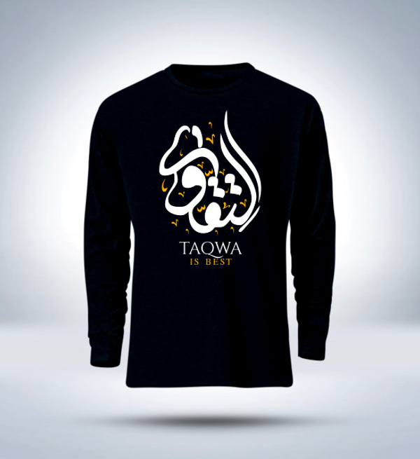 Islamic calligraphy Full Sleeve T-Shirt for men