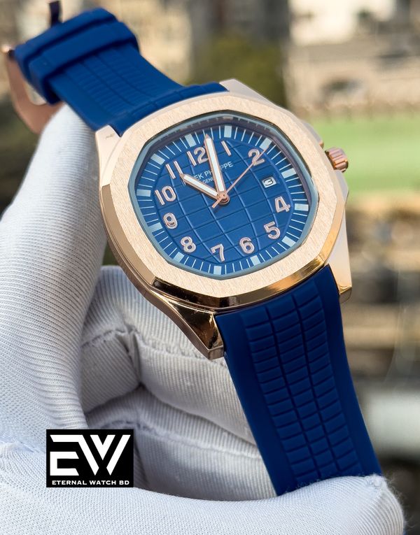 PATEK PHILLIPE RG CASE BLUE BELT