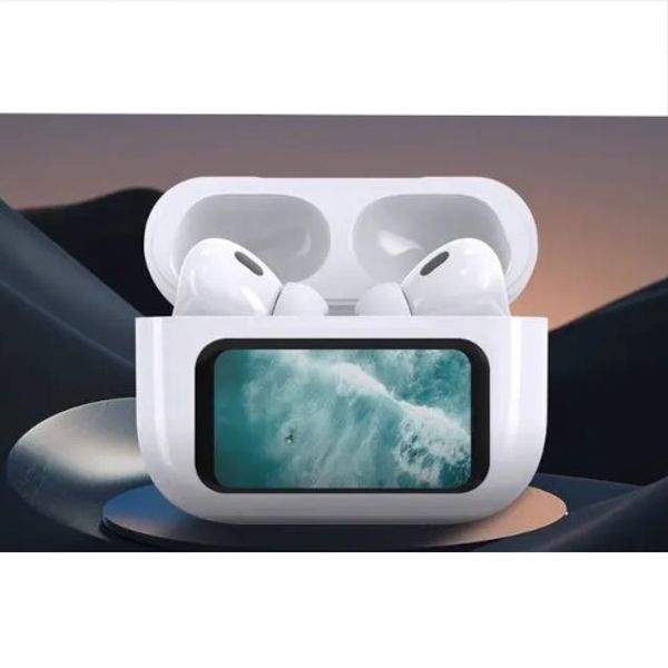 A9 Pro ANC Earbuds Touch Screen Display