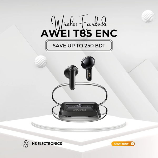 AWEI T85 ENC WIRELESS EARBUDS