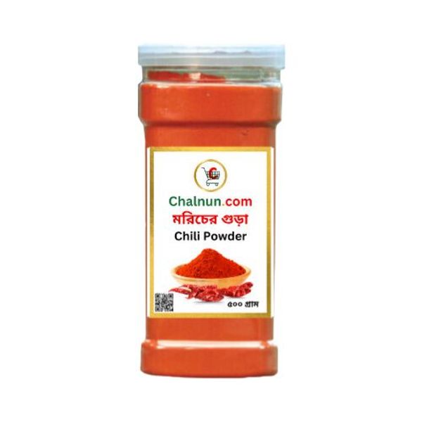 Chalnun.Com Chilli Powder 500gm চালনুন ডটকম ঝাল মরিচের গুঁড়া