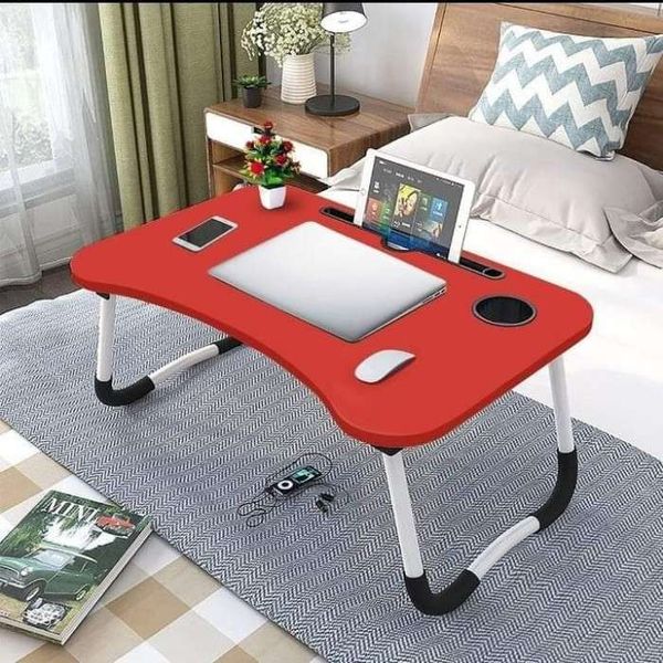 Folding Laptop Table (Red Or Black)