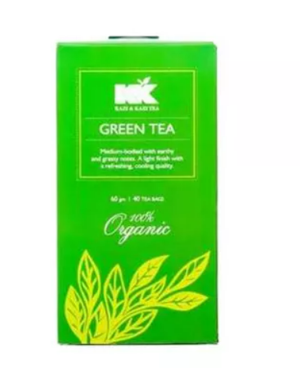 Kazi & Kazi Organic Green Tea 40 pcs 60 gm