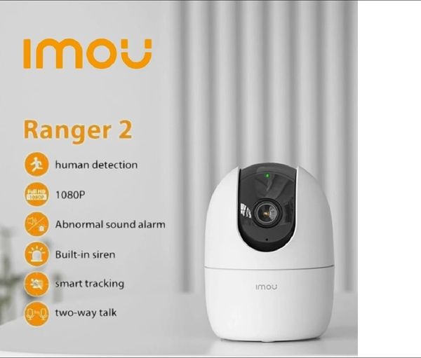 Imou Ranger 2 - 3MP - 2K IP Camera with 360 Degree Coverage | 2 Year brand warranty by Imou & Com source