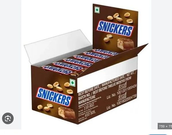 Snickers Chocolate 12g Bar - 40pcs full box