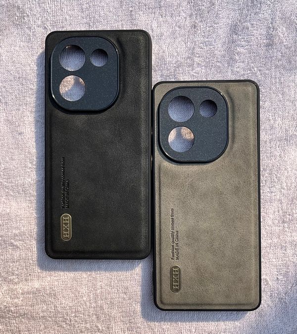 IQOO Z9s pro premium leather back cover