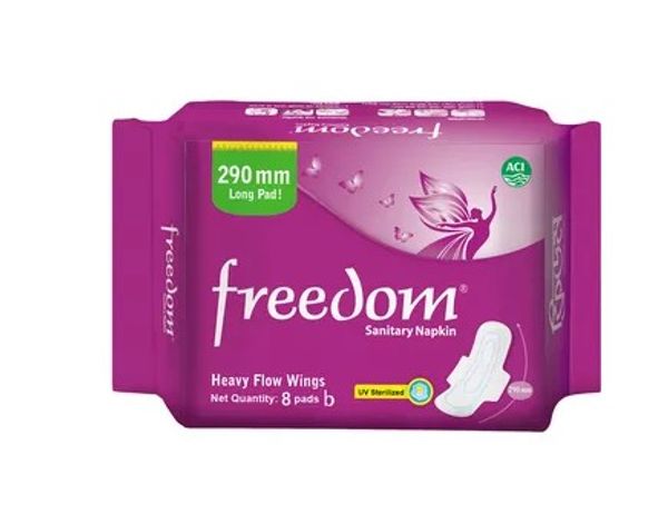 A10 ACI Freedom Heavy Flow Sanitary Napkin 8 pads