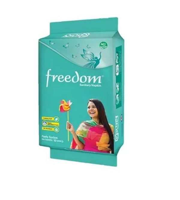 A5 Freedom Panty System Sanitary Napkin 10 pads