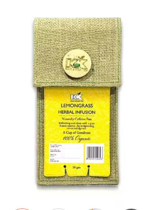 Kazi & Kazi Organic Lemongrass Herbal Infusion 50 gm