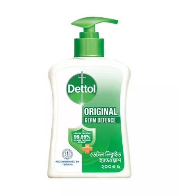 Dettol Handwash Original Liquid Pump 200 ml